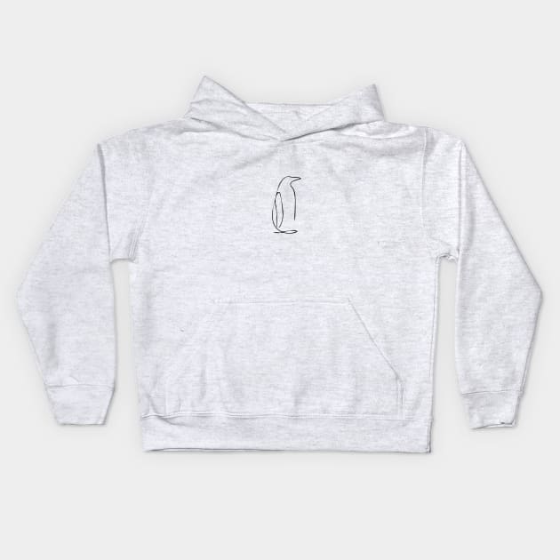 Penguin Kids Hoodie by xam